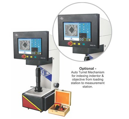 Touch Screen Digital Vickers Hardness Testers