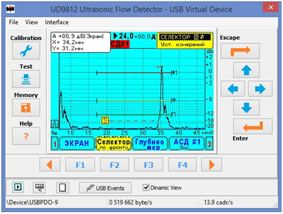 Ultrasonic Flow Detector Velograph II